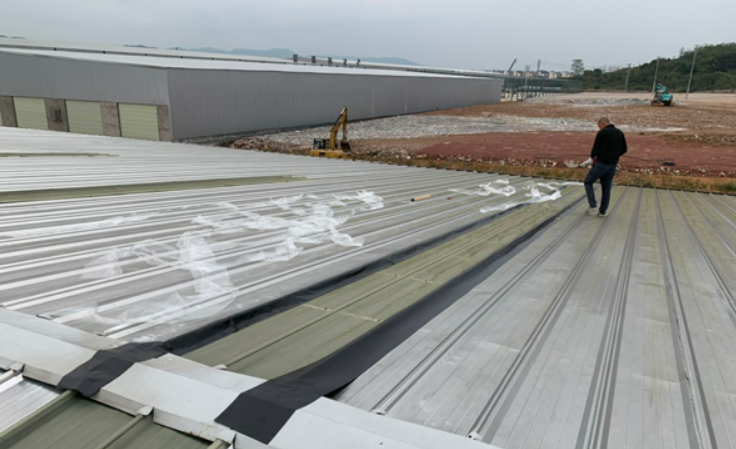 柘荣厂房屋面防水维修案例